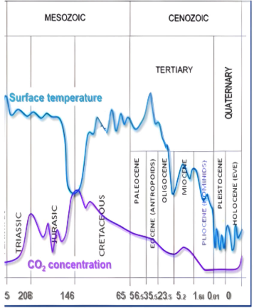 Chris Larkin suggests an 'unconventional' approach of raising atmospheric CO2 levels to prevent plant extinction.